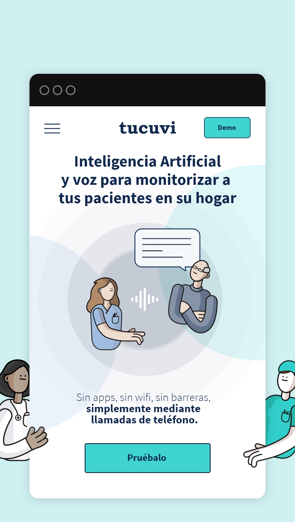 Tucuvi is an AI platform that monitors chronically ill patients just through phone calls