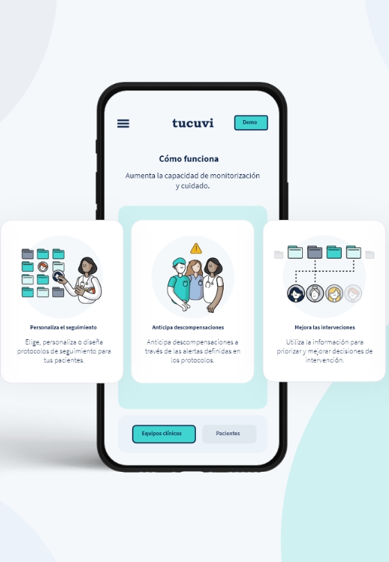 Tucuvi es una plataforma de inteligencia artificial que monitoriza a pacientes crónicos mediante llamadas de teléfono